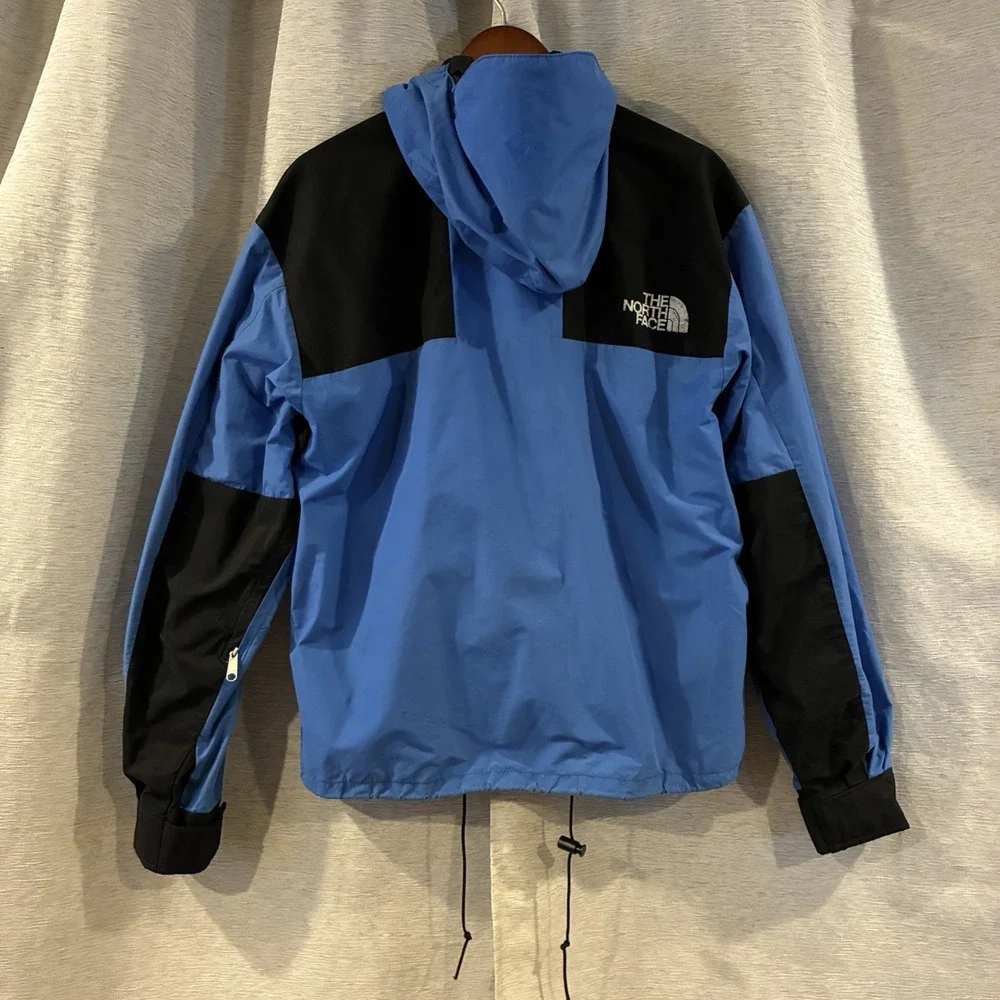 Vintage The North Face Jacket Mens Large Blue Black Mountain Guide Gore-Tex 90's